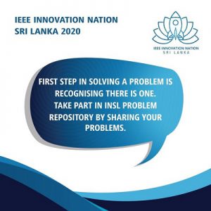 IEEE Innovation Nation Sri Lanka Problem Repository Competition 1